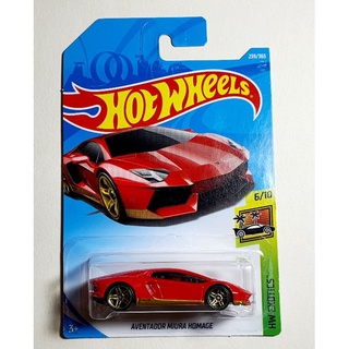 hot wheels LAMBORGHINI AVENTADOR MIURA HOMAGE