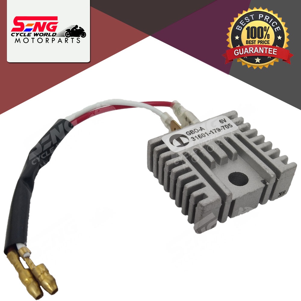 FR80, GBO, FAME RECIFER & REGULATOR - 6V/ 12V