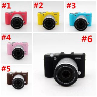 คุณภาพสูง  เคส Fuji X-A3/X-A5 Fuji XA10 กระเป๋ายางซิลิโคนสำหรับกล้อง