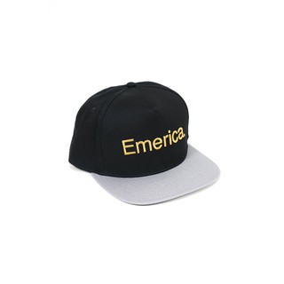 Emerica หมวกCAP( EMCPFL9046 )PURE SNAPBACK FA19 - EA - BLACK/SILVER