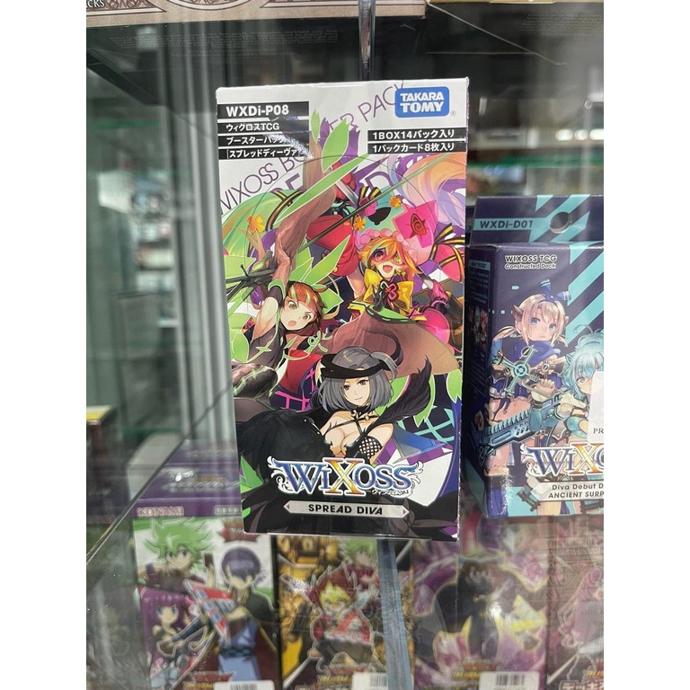 WX WXDi-P08--box Wixoss Booster Box Spread Diva P08 Wixoss Booster Box 1 Box WXDi-P08--box 490481018