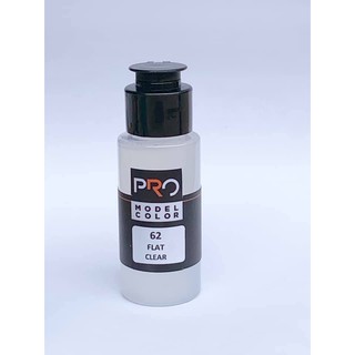 PRO COLOR # 62 FLAT CLEAR  ขนาด 30ml