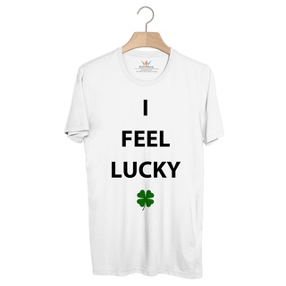 BP551 เสื้อยืด I FEEL LUCKY #1