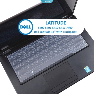 เคสซิลิโคนใส 14 นิ้ว สําหรับแล็ปท็อป Dell Latitude 5400 5401 5410 5411 7400