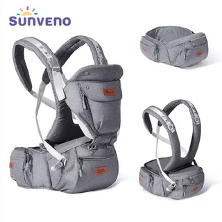 Sunveno เป้อุ้มเด็ก Baby carrier ที่นั่งเด็กอเนกประสงค์ Hip Seat 3 in 1 สะพายหน้าและสะพายหลังได้ แยกชิ้นได้