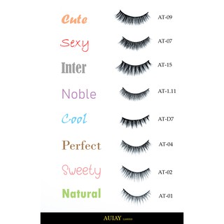 ขนตาปลอม AUIAY LASHES