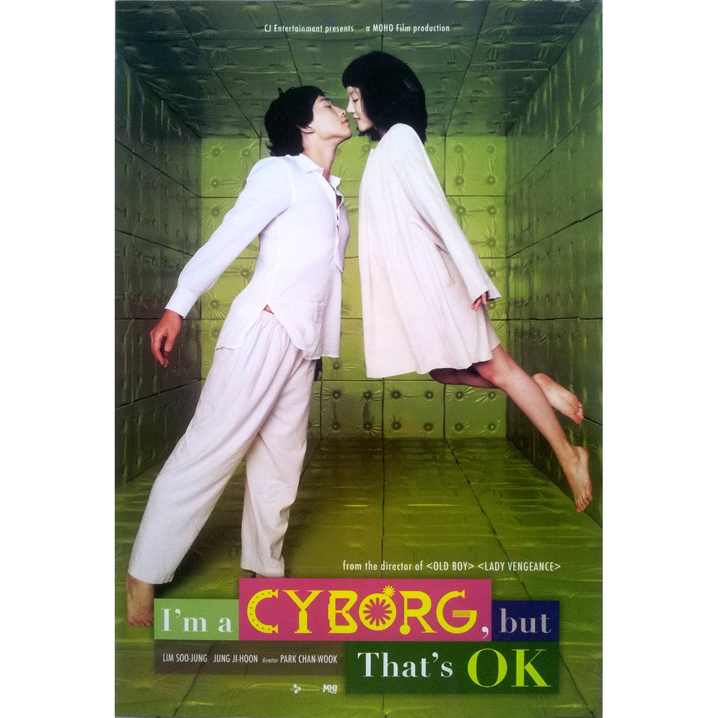 โปสเตอร์ หนัง เกาหลี เรน I'm a Cyborg, But That's OK 싸이보그지만 괜찮아; (2006) POSTER 24”x35” Inch Korea Mo