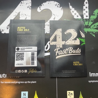 เมล็ดกัญชานอก CBD 20:1 (Auto) - Fastbuds