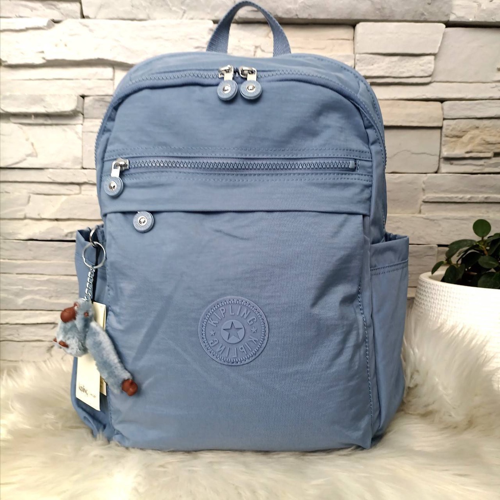 กระเป๋าเป้ KIPLING Hendry Backpack กระเป๋าคิปลิง คิปลิ้ง กระเป๋าสะพายหลังน่ารัก ใส่โน๊ตบุ้ค 16.15 นิ้วได้ จุของเยอะ