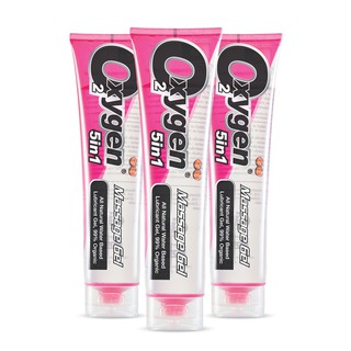 เจลหล่อลื่นสูตรน้ำ Oxygen Massage Gel 160 ml  Cherry X 3 PCS