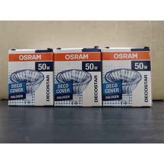 ( แพ็ค 3 ดวง ) Osram 41370 WFL LC หลอดฮาโลเจน Decostar 12v GU5.3 50W