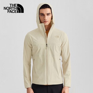 THE NORTH FACE M DRYVENT BIOBASED 3L JACKET -AP -GRAVEL เสื้อผ้ากันน้ำ เสื้อแจ็คเก็ต เสื้อผ้าผู้ชาย