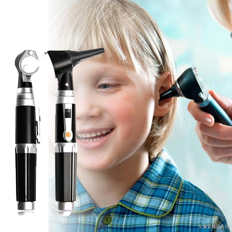 ☒Professional Otoscopio Diagnostic Kit Medical Home Doctor ENT Ear Care Endoscope LED Portable Otoscope Ear Cleaner with