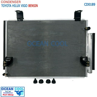 แผงแอร์ โตโยต้า วีโก้ เบนซิน CD0189 CONDENSER Toyota Vigo Champ BenSIN คอยล์ร้อน รังผึ้งแอร์ แผงรังผึ้ง แผงคอยล์ร้อน