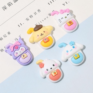 ✨คุณน่ารักมาก✨สติกเกอร์เรซิ่น ลายการ์ตูนสุนัข แมว หูใหญ่ DIY สําหรับติดตกแต่งตู้เย็น