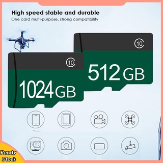 Hua-128g 256G 512G 1T การ์ดหน่วยความจําดิจิทัล TF ความเร็วสูง ขนาดเล็ก สําหรับโทรศัพท์มือถือ