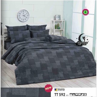 TOTO ผ้าปูที่นอน (ไม่รวมนวม) พิมพ์ลาย TT592Gray