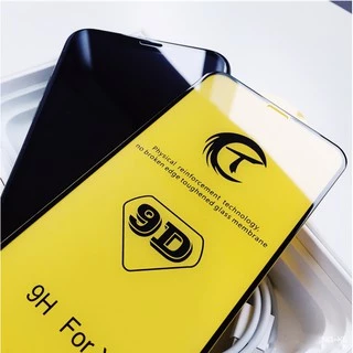 ฟิล์มกระจก 9D เต็มจอ เต็มกาว ไอโฟน 6 6s SE 7 8p X XS XR 11promax 11 12 13 13promax 14 14PRO 15PROMAX 16promax 17pm