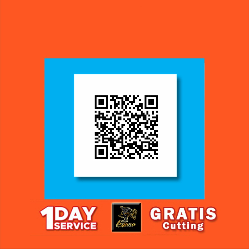 SKVQR 5-9 QR Code สติ๊กเกอร์ Pertalite My Pertamina QR Code Biosolar Subsidy