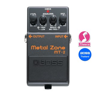 BOSS MT-2 METAL ZONE เอฟเฟ็กต์กีตาร์ BOSS รับประกันจากศูนย์ตัวแทนประเทศไทย