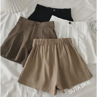 กางเกงมินิมอลสาวอวบเกวเกงไซส์ใหญ่30-46 กางเกงขาสั้น