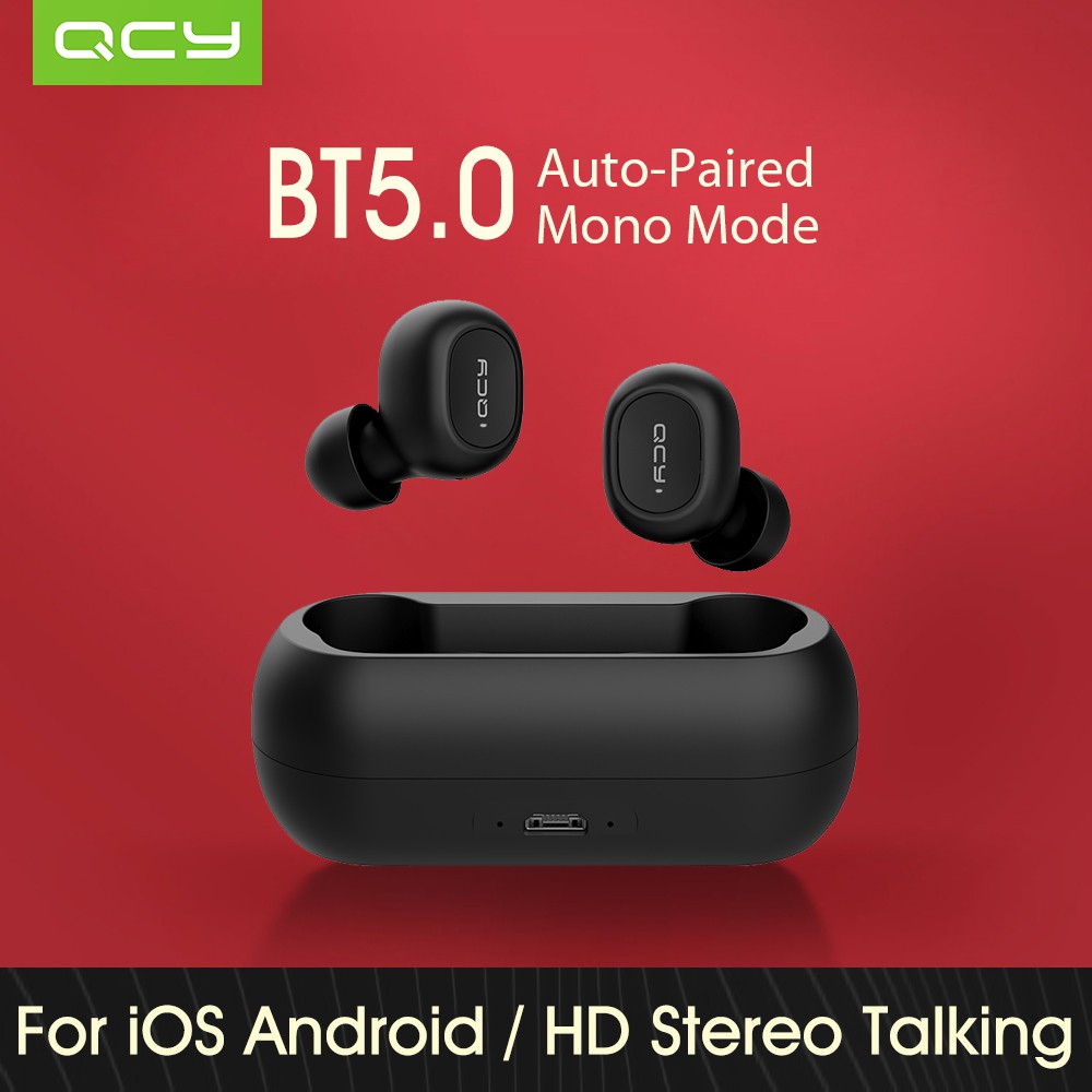 (ready stock)M&J mijia QCY T1C Youth Version หูฟัง 3D สเตอริโอ ไร้สาย เชื่อมต่อบลูทูธ V5.0 #7