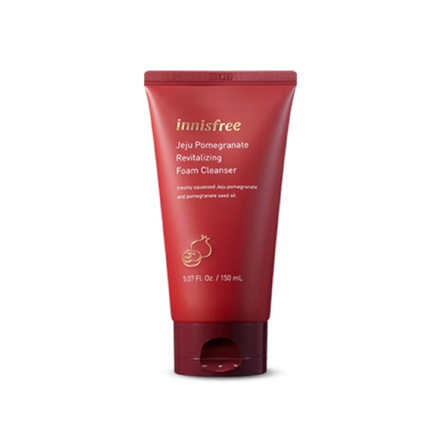 (แท้/พร้อมส่ง) 🤍 innisfree jeju pomegranate revitalizing foam cleanser 150ml