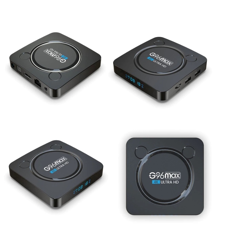 กล่องแอนดรอยด์ทีวี รองรับ 4K Android Smart TV Box G96 MAX 2.4G5G WiFi ...