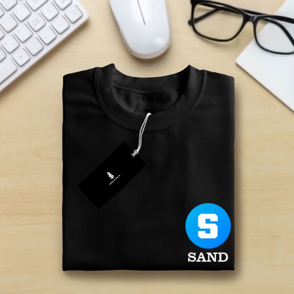 เสื้อยืด Cryptocurrency "The Sandbox SAND" - เสื้อยืด SAND / เสื้อยืด Bitcoin / เสื้อยืด Crypto / เส