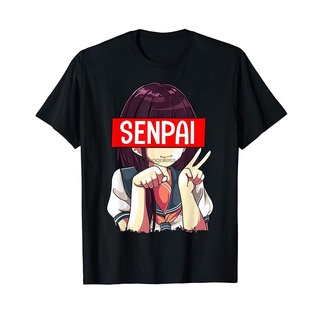 เสื้อยืดคอสเพลย์ การ์ตูนมังงะ Senpai น่ารัก สไตล์ญี่ปุ่น สําหรับเด็กผู้หญิงสามารถปรับแต่งได้