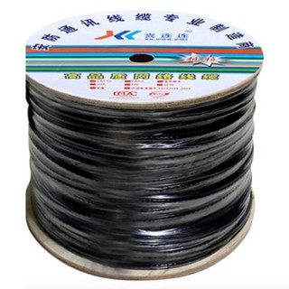 Cable Cat5 Outdoor 300Mสายแลน(ภายนอกอาคาร)ทนแดด ทนฝน ได้มาตรฐาน ยาว 300 เมตร (Black)