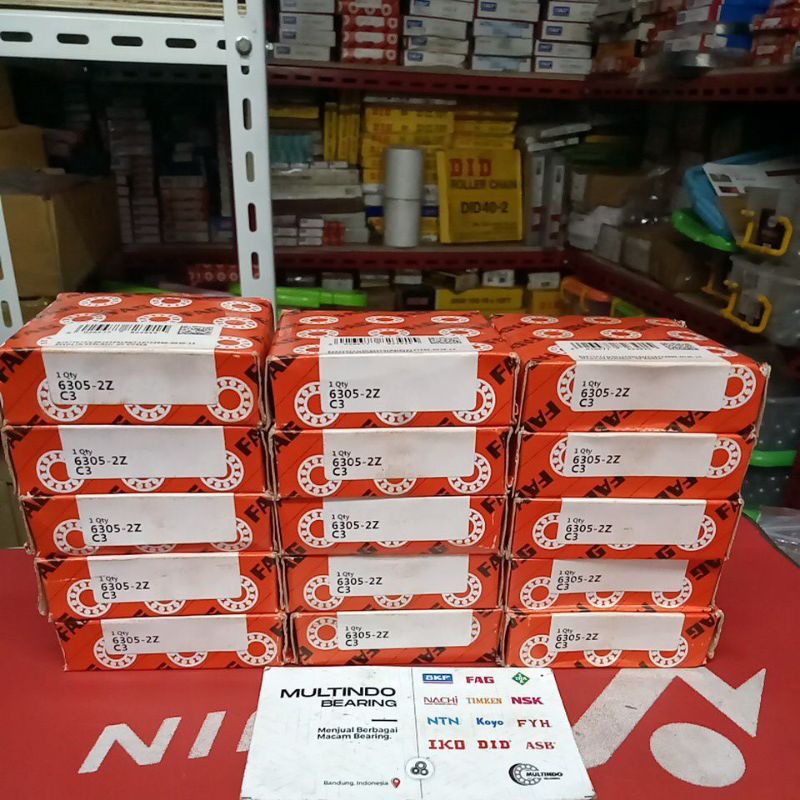 แบริ่ง 6305 ZZ C3 FAG ORIGINAL