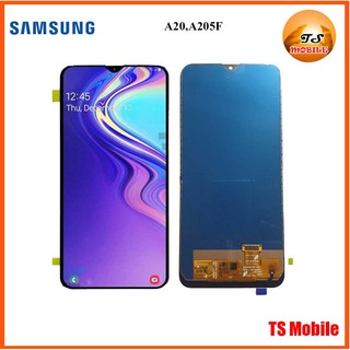 จอ LCD.Samsung Galaxy A20,A205F+ทัชสกรีน (AA-incell ปรับแสง)