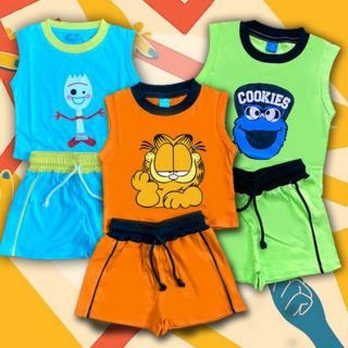 cartoon collection
ชุดแขนกุด + ขาสั้น ผ้า cotton ใส่สบาย