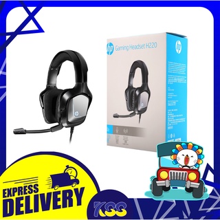 หูฟัง หูฟังเล่นเกม หูฟังเกมมิ่ง HP Gaming Headset H220 Jack3.5mm Black รับประกัน 1 ปี