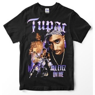 เสื้อยืด พิมพ์ลาย Tupac travis scott ice cube dog eminem ALL EYEZ ON ME สําหรับผู้ชายS-5XL