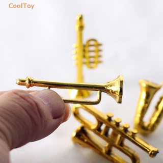 Cooltoy โมเดลเครื่องดนตรีจิ๋ว สําหรับตกแต่งบ้านตุ๊กตา ห้องนั่งเล่น ออฟฟิศ