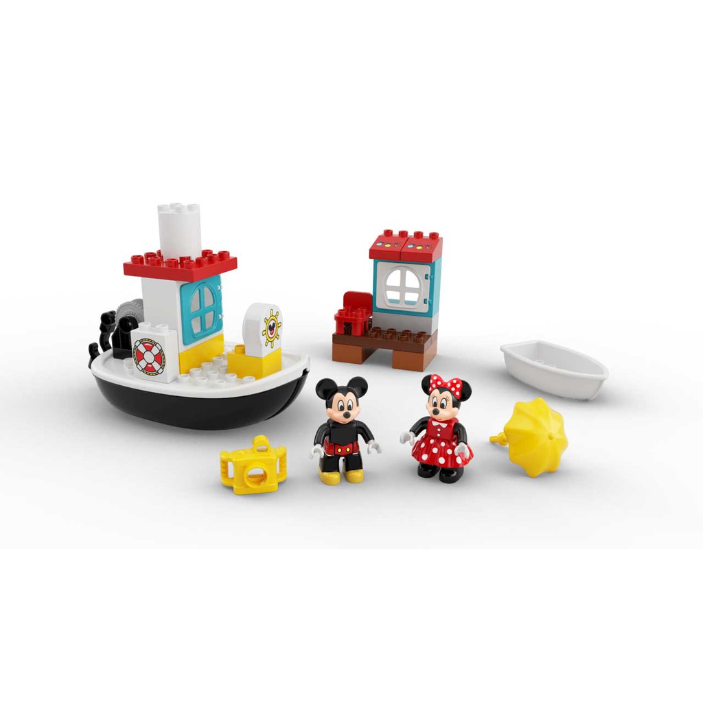 LEGO DUPLO Disney Mickeys Boat 10881 Building Kit Multicolor 28Piece 