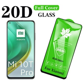 20D สีดำ Xiaomi Mi 12 11 Lite 5G Ne 12T Poco M3 M5 M5s X4 GT F5 F4 5G C40 X3 Nfc F3 F2 10T 9T 9 8 Pro Se เต็มจอ ปกป้อง ฟิล์ม กระจกนิรภัย ป้องกันจอ