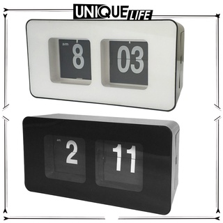 [Niuniu appliances] Vintage Auto Flip Clock Simple Desk Down Page Clocks Digital Table Clock Modern