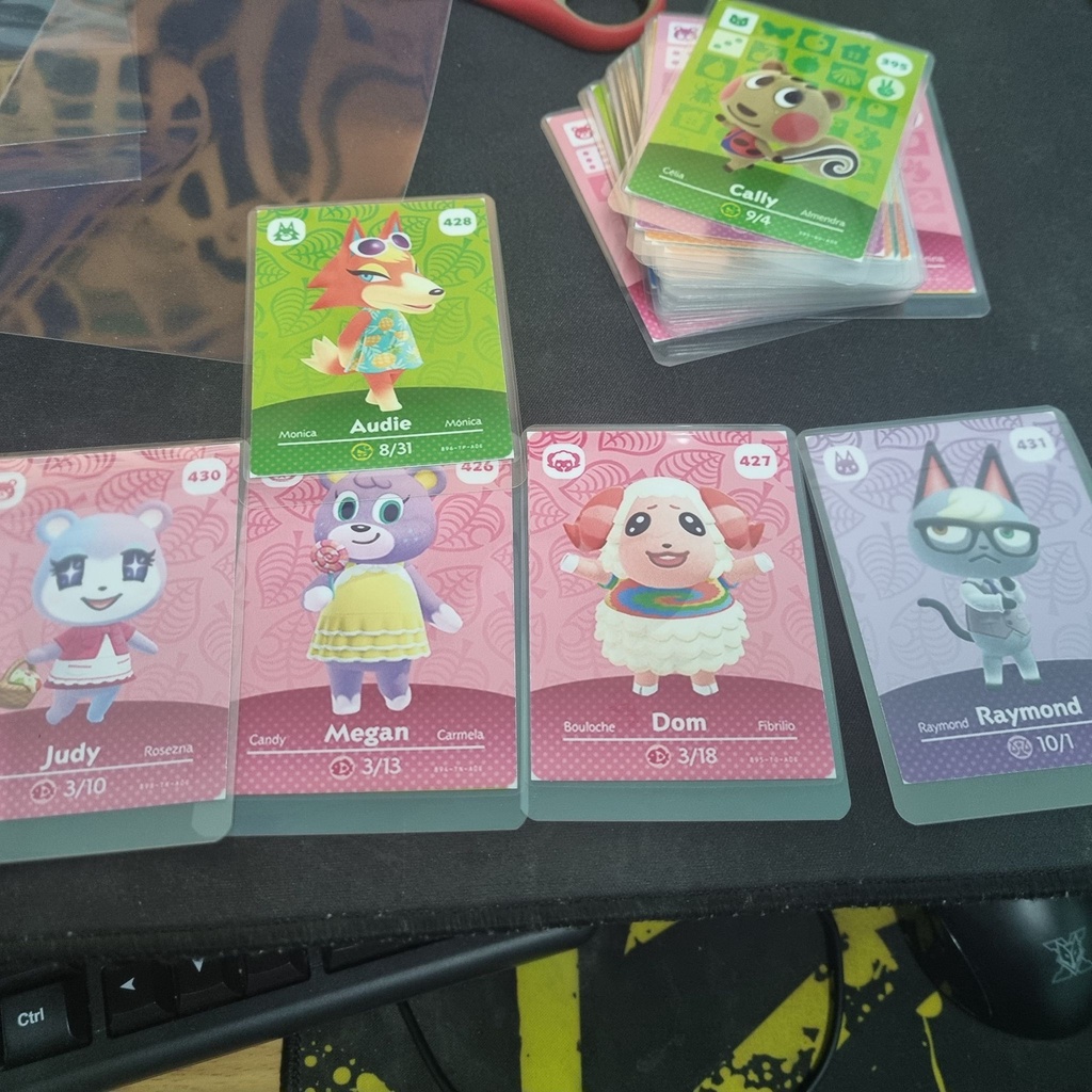การ์ด Animal crossing  มีทุกตัวเลือกตัวได้1-448 ซาริโอ้ [พร้อมส่ง+เลือกตัวได้]1PC  1 ชิ้น