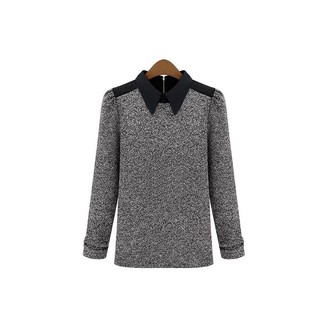 Mirror Dress เสื้อเบลาซ์ Long Sleeve Classic Wool