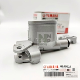 แม่ปั้มเบรคบน FINO คาร์บู ปั้มดิสเบรคหน้าตัวบน เทา แท้ YAMAHA FRONT BRAKE MASTER CYLINDER