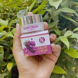 ใหม่‼️Grape Cream by K&amp;K Beautiful ครีมองุ่นหน้าใส💯💯