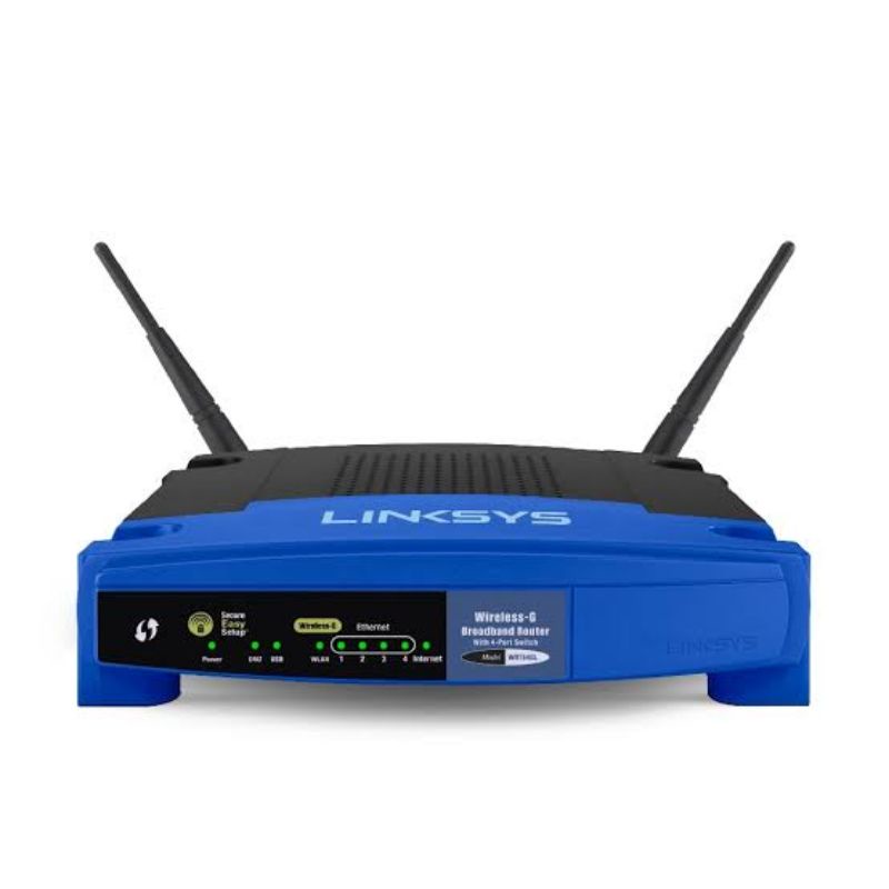 Linksys WRT54GL Wireless Broadband Router พร้อม 4 Port Lan 10/100Mbps มือสอง