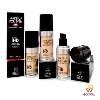 Make Up For Ever - Ultra HD Invisible Cover Foundation 30ml (R210/R230/R250/Y225/Y235) - Ship From Hong Kong