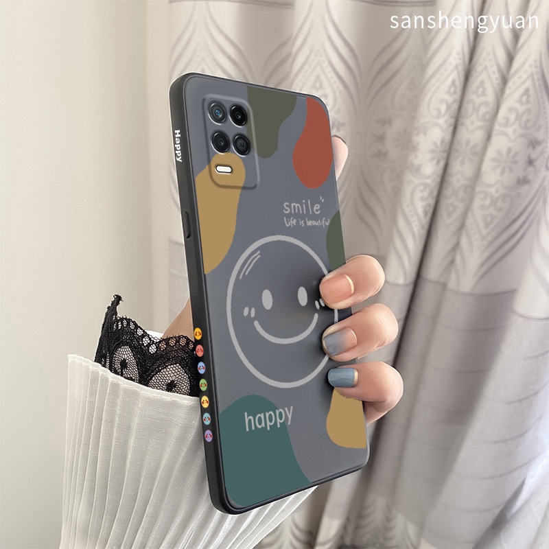 เคสโทรศัพท์มือถือ ซิลิโคนนิ่ม ป้องกันกระแทก ดีไซน์ใหม่ สําหรับ oppo a54 4G