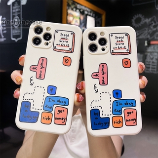 เคสซิลิโคน TPU ลายเกมเตตริส สําหรับ OPPO A16 A15 A15S A54 A5 A9 A53 A33 A31 A7 A5S A12 A16S A3S A74 A52 A72 A92 A93 A94 A1K Reno 4 5 5F 4F 4Lite 5K 5Lite F17 F19 PRO