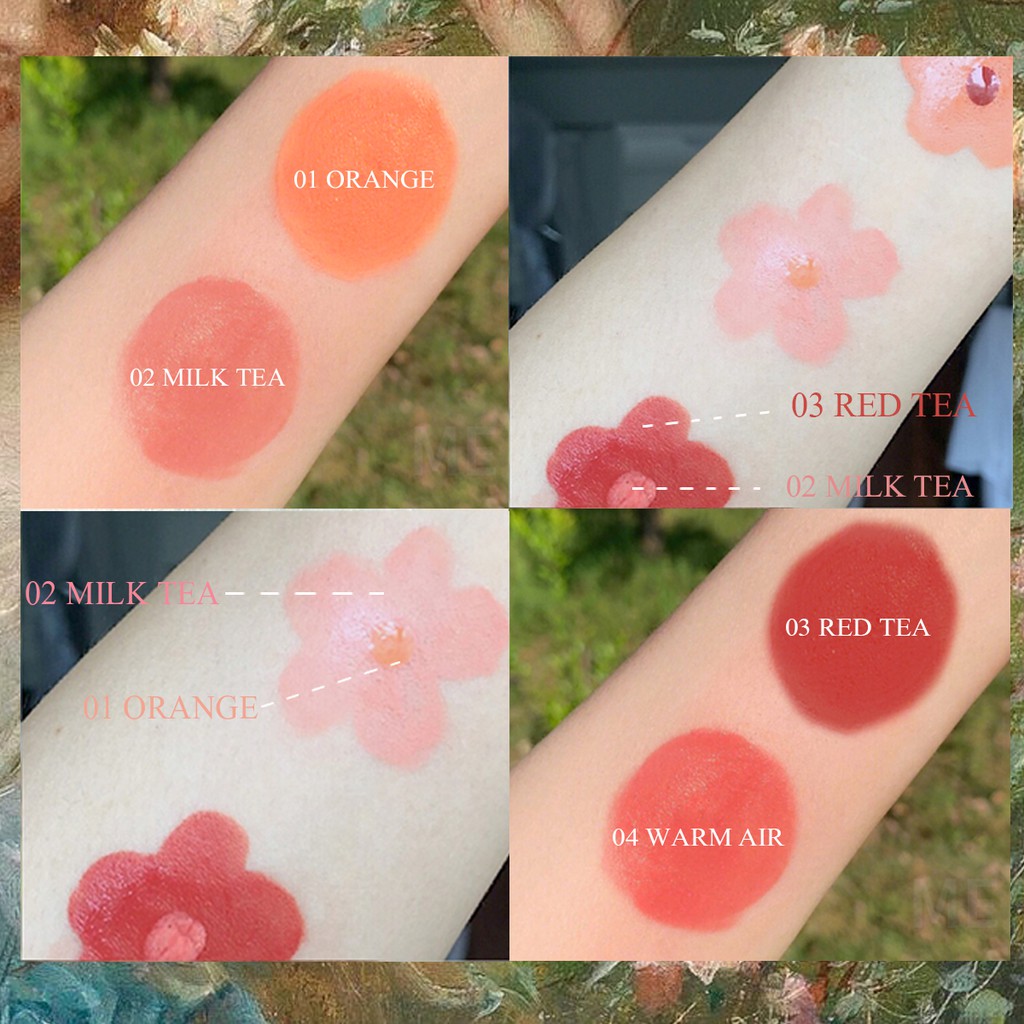 Lamuseland เครื่อง ลิปกลอส คอนซีลเลอร์ บลัชออน อายแชโดว์ มีให้เลือก 12 สี #8