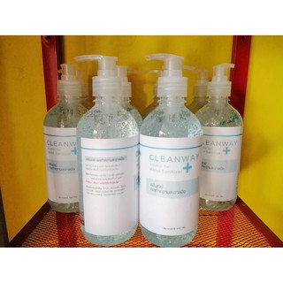 เจลล้างมือ แอลกอฮอล์เจล ทำความสะอาดมือ คลีนเวย์ CLEANWAY Alcohol Gel Hand Sanitizer 400g. (440 ml.)